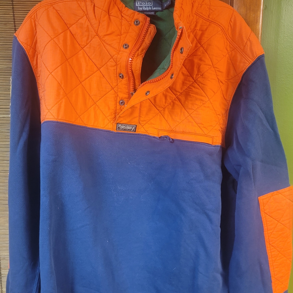Ralph Lauren Bold Orange and Blue Outerwear - Picture 3 of 5
